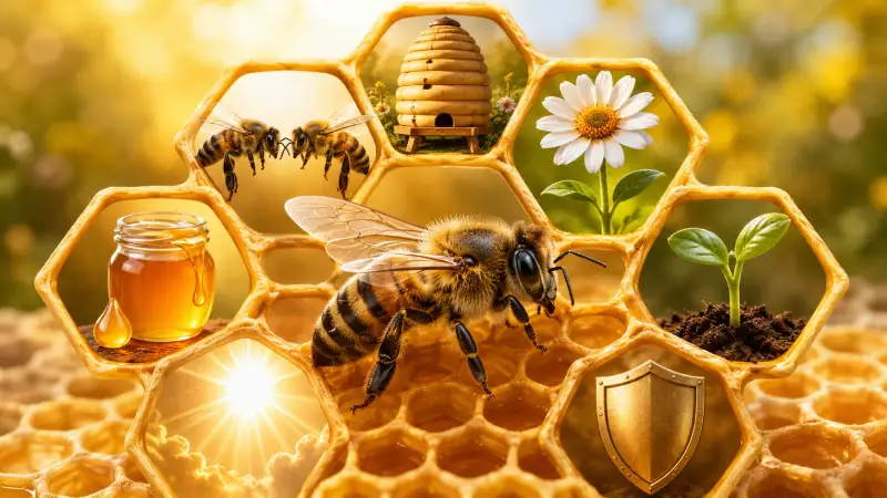 Bee Symbolism: 7 Powerful Core Meanings