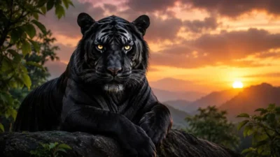 black tiger symbolism