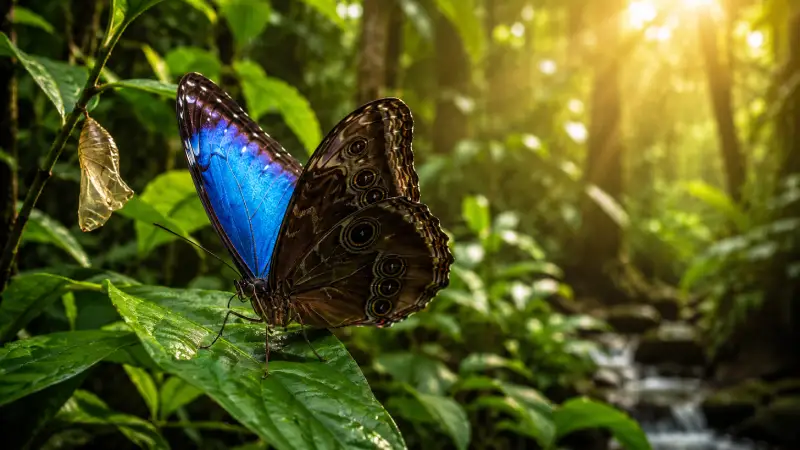 Blue Morpho Butterfly Symbolism: 7 Powerful Core Meanings