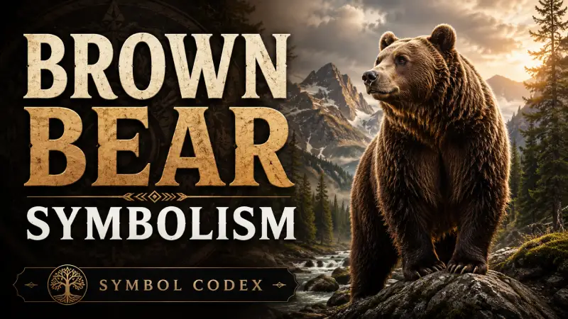 Brown Bear Symbolism: 7 Powerful Meanings, History & Modern Use