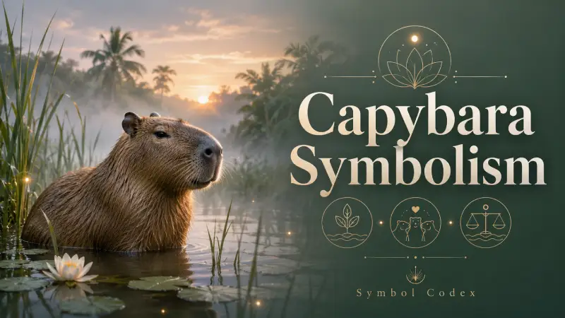 Capybara Symbolism: 7 Powerful Meanings & Spiritual Signs