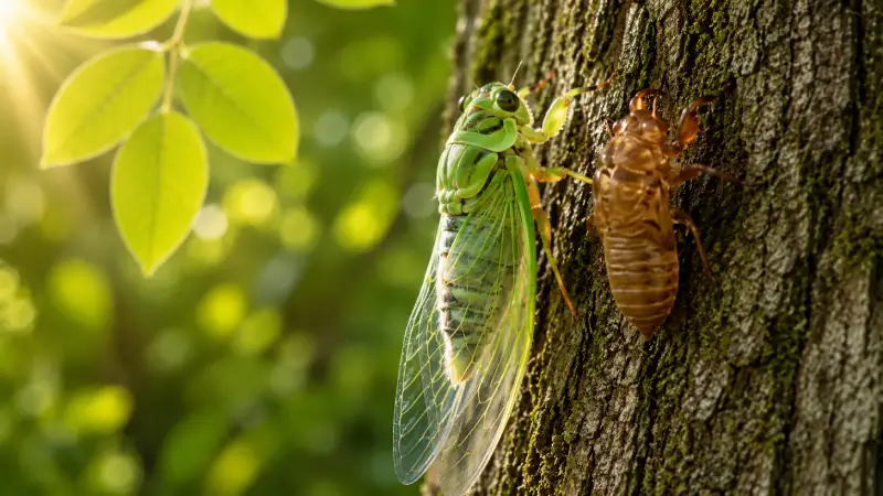 Cicada Symbolism of Rebirth and Renewal