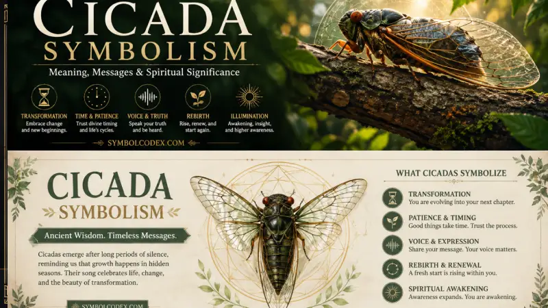 Cicada Symbolism: 9 Powerful Meanings & Spiritual Signs