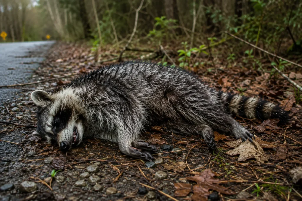 Dead Raccoon Symbolism: 9 Powerful Meanings & Signs