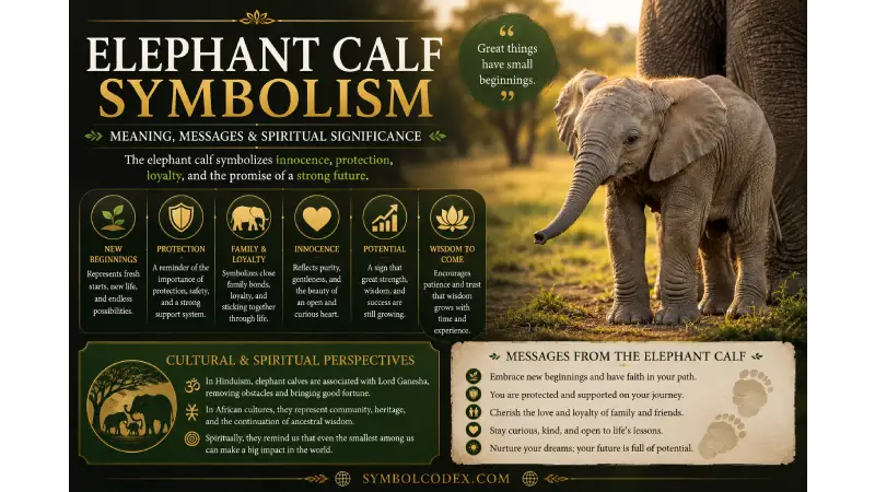 Elephant Calf Symbolism: 9 Powerful Meanings & Good Signs