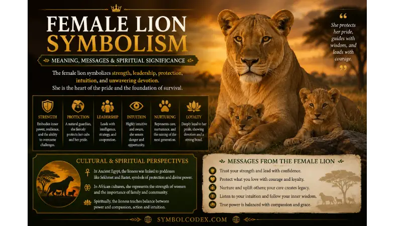 Female Lion Symbolism: 9 Powerful Meanings & Good Signs