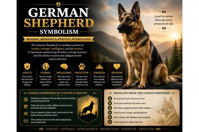 German Shepherd Symbolism: 9 Powerful Meanings & Good Signs