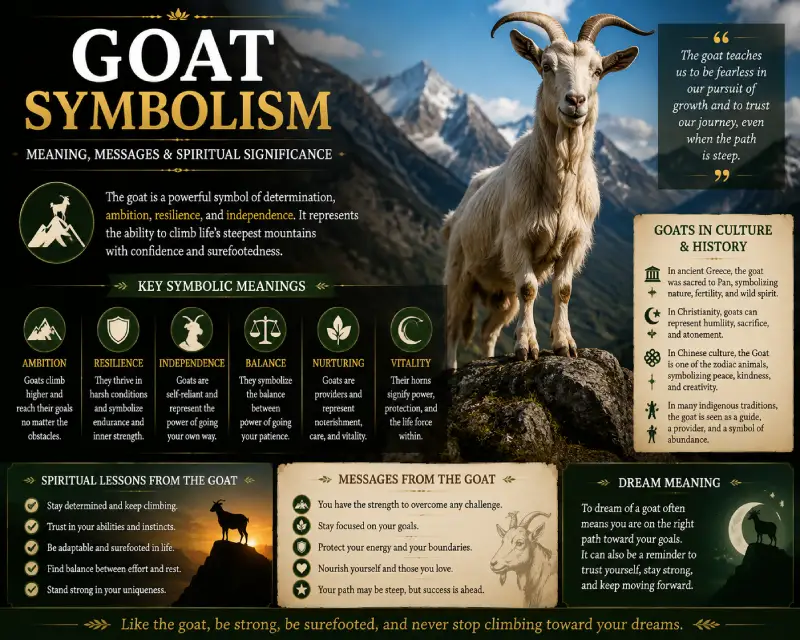 Goat Symbolism: 9 Powerful Meanings & Good Signs