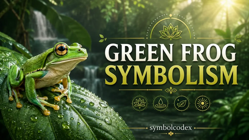 Green Frog Symbolism: 9 Powerful Meanings & Good Signs