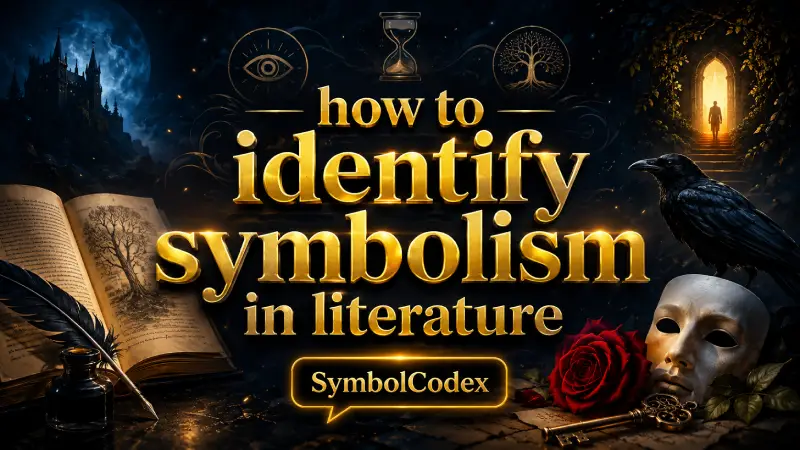 How to identify symbolism in literature