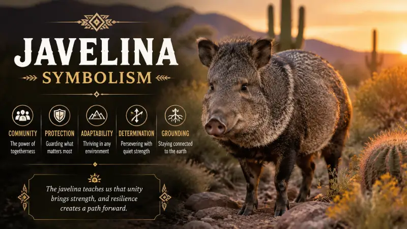Javelina Symbolism_ 9 Powerful Meanings & Good Signs