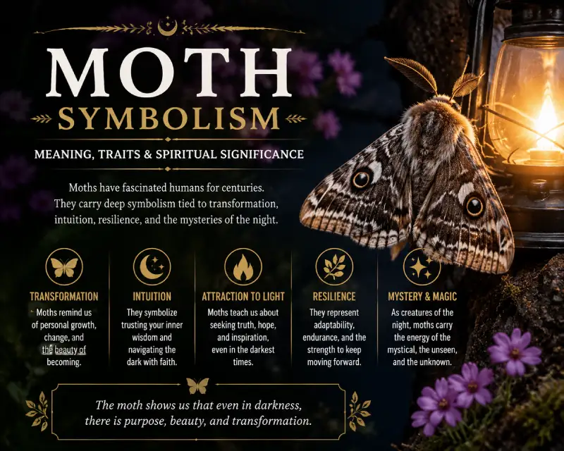 Moth Symbolism: 9 Powerful Meanings, Hidden History, and Modern Uses