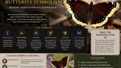 mourning cloak butterfly symbolism