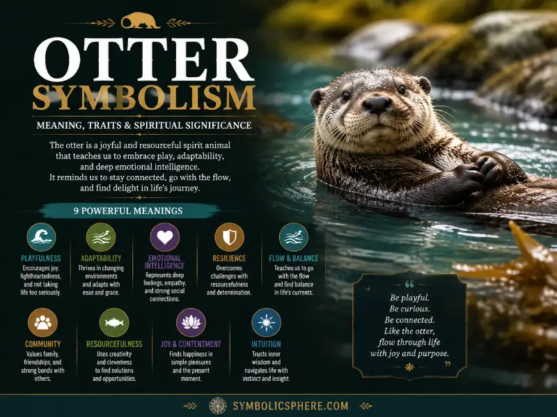 Otter Symbolism: 9 Powerful Meanings, History, and Modern Uses