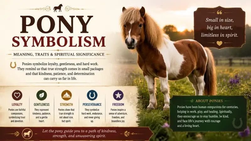 Pony Symbolism: 9 Powerful Meanings, History, and Modern Uses