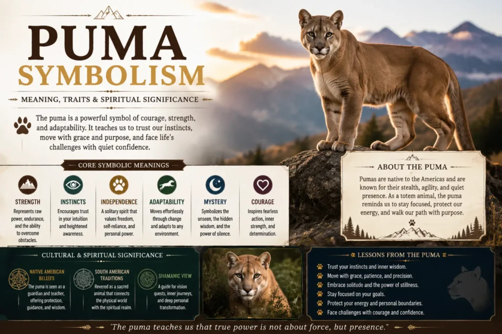 Puma Symbolism: 9 Powerful Meanings, History, and Modern Uses