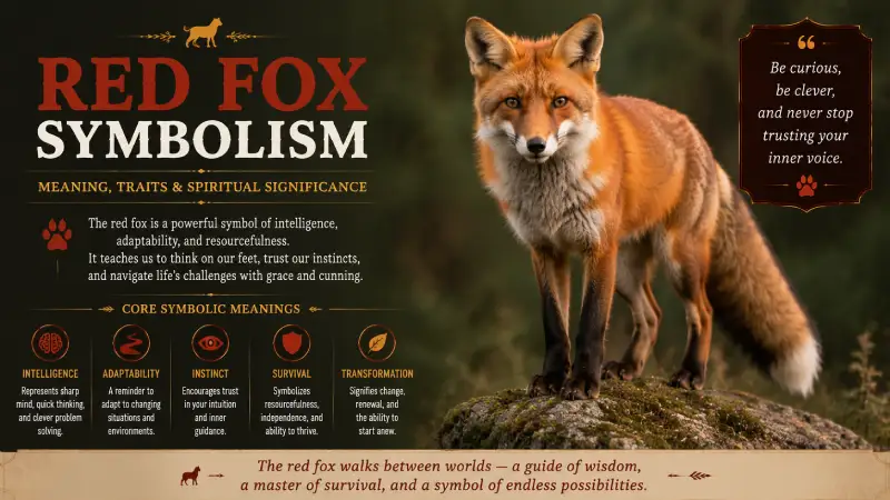 Red Fox Symbolism: 9 Powerful Meanings & Warning Signs