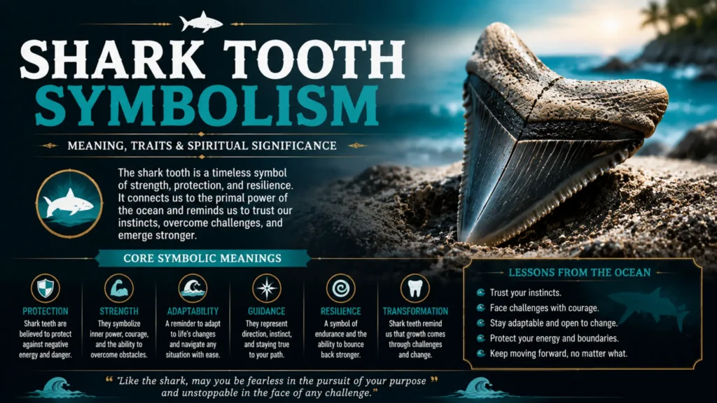 Shark Tooth Symbolism: 9 Powerful Meanings & Good Signs