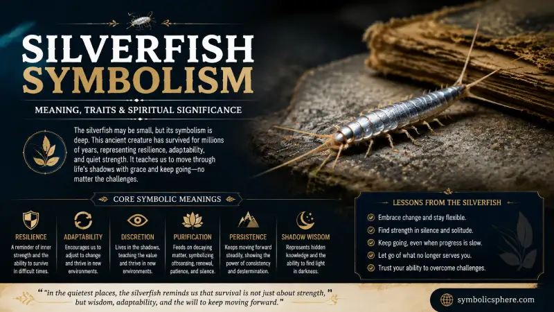 Silverfish Symbolism: 9 Powerful Meanings, Hidden Lessons, and Modern Uses