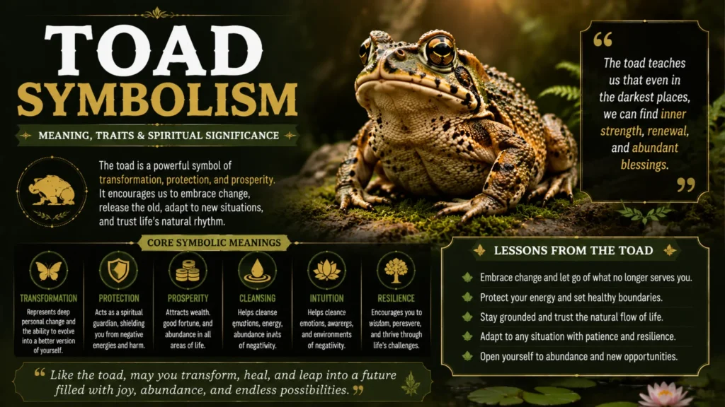 Toad Symbolism: Meaning, History, and Modern Use