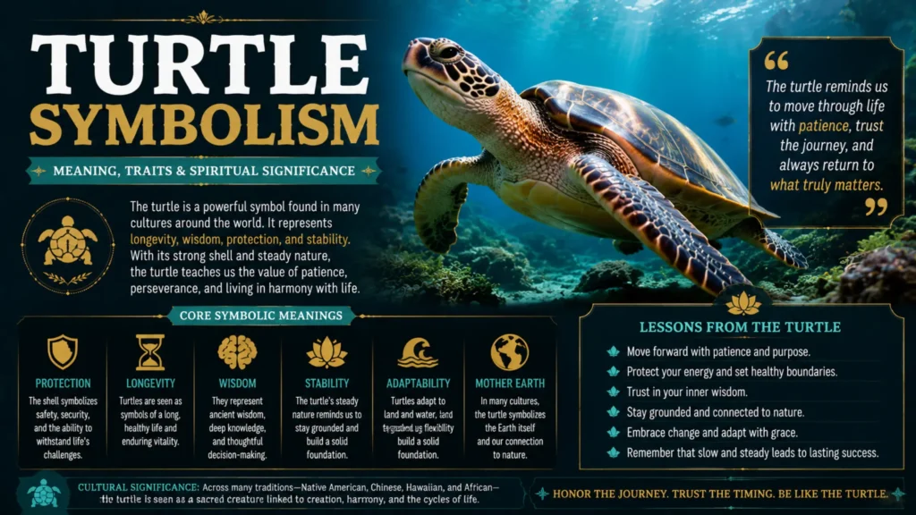 Turtle Symbolism: Meaning, History, and Modern Use