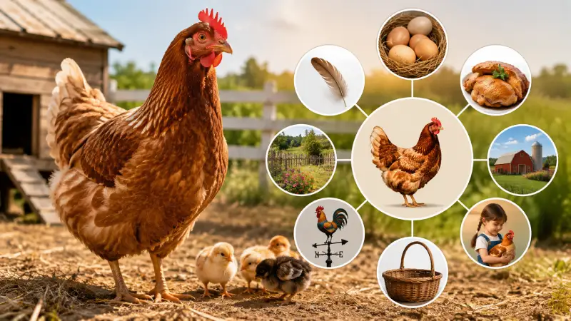 What Chickens Are and Why They Became Symbolic