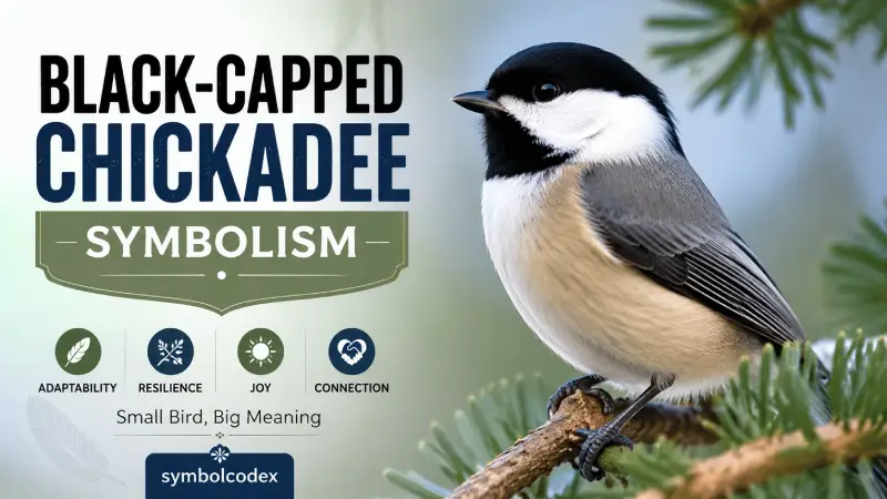 Black-Capped Chickadee Symbolism: 9 Powerful Meanings, History & Modern Use
