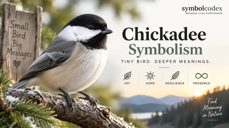 Chickadee Symbolism: Meaning, Spiritual Significance, Dreams, and Modern Use