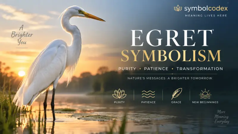 Egret Symbolism: Meaning, Spiritual Significance & Modern Interpretations